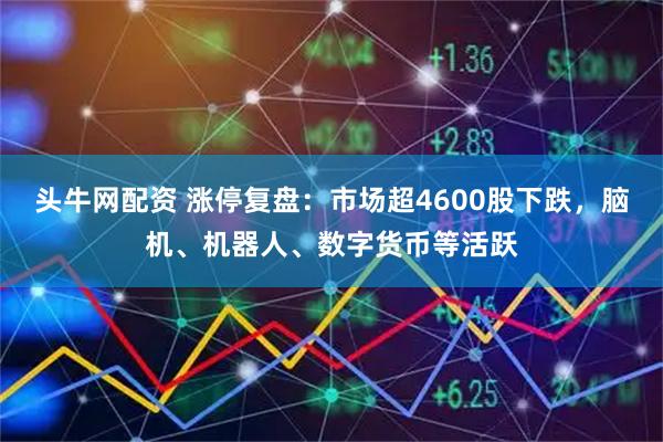 头牛网配资 涨停复盘：市场超4600股下跌，脑机、机器人、数字货币等活跃